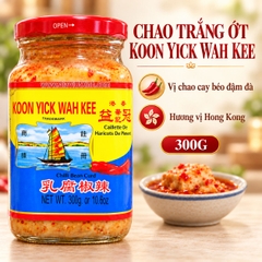 CHAO TRẮNG ỚT KOON YICK WAH KEE 300G - CHAO TRẮNG ỚT HỒNG KONG QUAN ÍCH - CHILLI BEAN CURD
