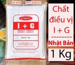 (NGUYÊN BAO) CHẤT ĐIỀU VỊ I+G FUJIMORI 1KG - SIÊU BỘT NGỌT TĂNG VỊ NHẬT BẢN