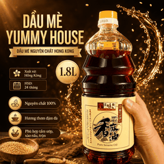 DẦU MÈ YUMMY HOUSE 1,8L - DẦU MÈ NGUYÊN CHẤT HONG KONG