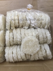 CƠM CHÁY TRÒN CHƯA CHIÊN 1KG - RAW CIRCLE SCORCHED RICE