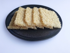 CƠM CHÁY VUÔNG (LỚN) CHƯA CHIÊN 14x19 CM 1KG - RAW BIG SQUARE SCORCHED RICE