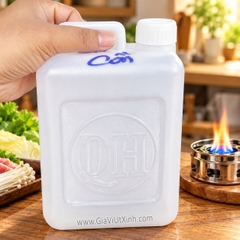 CỒN NƯỚC (CỒN MẬT) 1 LÍT – DÙNG ĐỐT BẾP CỒN, NẤU LẨU