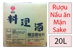 RƯỢU MẶN COOKING SAKE 20 LÍT -  RƯỢU NẤU ĂN NHẬT BẢN RYORISHU