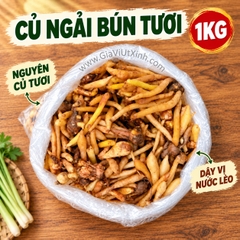CỦ NGẢI BÚN TƯƠI 1KG – NGẢI BÚN VÀNG, GIA VỊ NẤU BÚN MIỀN TÂY