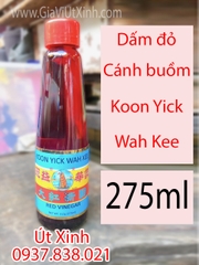 DẤM ĐỎ CÁNH BUỒM 275ML - 550ML - DẤM ĐỎ KOON YICK WAH KEE - HONG KONG KOON YICK WAH KEE RED VINEGAR