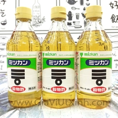 DẤM GẠO NHẬT MIZKAN VINEGAR 500ML - JAPAN MIZKAN VINEGAR