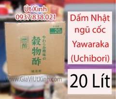 DẤM NHẬT NGŨ CỐC YAWARAKA UCHIBORI 20 LÍT - YAWARAKA UCHIBORI VINEGAR - GIẤM NHẬT BẢN