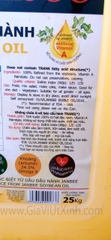 DẦU ĐẬU NÀNH JANBEE 25KG - JANBEE SOYBEAN OIL - DẦU CAN 25KG