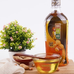 DẦU ĐẬU PHỘNG HONGKONG SƯ TỬ 1 LÍT - LION & GLOBE PURE PEANUT OIL