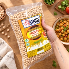 ĐẬU GÀ ẤN ĐỘ SINGH 1KG – CHICK PEAS KABULI CHANA - ĐẬU RĂNG NGỰA TRẮNG