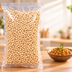 ĐẬU GÀ ẤN ĐỘ SINGH 1KG – CHICK PEAS KABULI CHANA - ĐẬU RĂNG NGỰA TRẮNG
