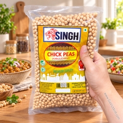 ĐẬU GÀ ẤN ĐỘ SINGH 1KG – CHICK PEAS KABULI CHANA - ĐẬU RĂNG NGỰA TRẮNG