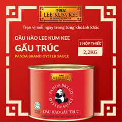 DẦU HÀO GẤU TRÚC 2.2KG LEE KUM KEE - PANDA BRAND OYSTER SAUCE HONGKONG