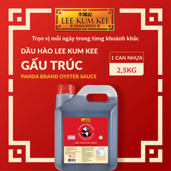 DẦU HÀO GẤU TRÚC 2.5KG LEE KUM KEE - PANDA BRAND OYSTER SAUCE HONGKONG