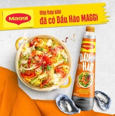 DẦU HÀO MAGGI TIỂU 150g- TRUNG 350g- ĐẠI 820g - MAGGI OYSTER SAUCE