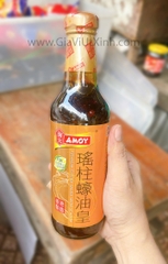 DẦU HÀO SÒ ĐIỆP THƯỢNG HẠNG AMOY 555G - PREMIUM OYSTER SAUCE WITH SCALLOP - DẦU HÀO HONG KONG