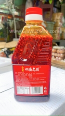 DẦU ỚT CAY ĐỎ TỨ XUYÊN 400ML – SICHUAN SPICY CHILLI OIL – DẦU ỚT CAY TÊ TRUNG HOA