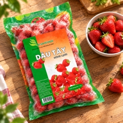 DÂU TÂY ĐÔNG LẠNH V-SAFEFOOD 1KG – FROZEN STRAWBERRY