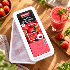 DÂU TÂY XAY NHUYỄN ĐÔNG LẠNH ANDROS 1KG – STRAWBERRY FROZEN PUREE