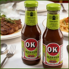 SỐT TRÁI CÂY CHUA NGỌT OK 335G – SỐT HOA QUẢ - FRUITY SAUCE