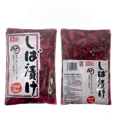 DƯA MUỐI ĐỎ JAPAN SHIBA ZUKE 1KG - DƯA MUỐI NHẬT BẢN