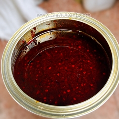 SA TẾ ỚT CHUA HAH SENG 2,7KG – NAM PRIK PAO THÁI LAN NẤU LẨU TOM YUM