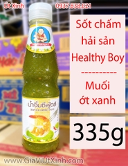 SỐT CHẤM HẢI SẢN HEALTHY BOY 335G - MUỐI ỚT XANH THÁI LAN