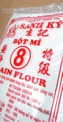 BỘT MÌ SANH KÝ SỐ 8 1KG - BỘT LÀM BÁNH PLAIN FLOUR PROTEIN 8-9%