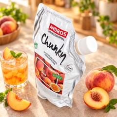 MỨT ĐÀO CHUNKY ANDROS 1KG – PEACH (CÓ MIẾNG TRÁI CÂY)