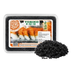 TRỨNG CÁ CHUỒN ĐEN TOBIKO NHẬT BẢN 500G (LOẠI 1) - MÃ