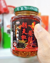 ỚT ĐỎ TƯƠI NGÂM TÀU XÌ ĐẠI TƯỚNG QUÂN 360G - NHẬP KHẨU ĐÀI LOAN
