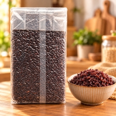GẠO LỨT TÍM THAN SÓC TRĂNG NUTS TALK 1KG – GẠO LỨT TÍM ĐEN NGUYÊN HẠT