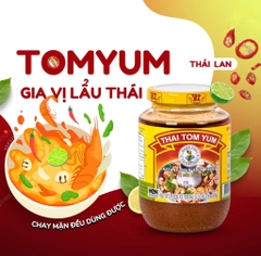 GIA VỊ LẨU THÁI TOM YUM PASTE HIỆU MADAM PUM 454G – INSTANT SOUR SOUP PASTE TOMYUM
