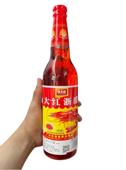 GIẤM TÔM ĐẠI HỒNG 620ML - DẤM HỒNG - RED VINEGAR