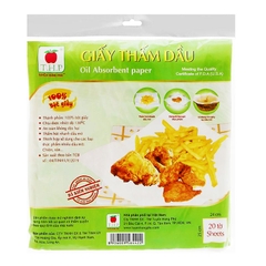 GIẤY THẤM DẦU TUYỀN HƯNG PHÚ 24CM X 25CM - 20 TỜ/XẤP