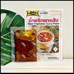 GÓI LẨU CHUA THÁI LOBO 50G - SOUR VEGETABLE CURRY PASTE