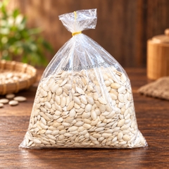 HẠT BÍ TRẮNG RANG NGUYÊN VỎ 1KG – HẠT BÍ ĂN LIỀN LOẠI NGON