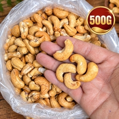 HẠT ĐIỀU RANG NGUYÊN VỊ 500G - 1KG – KHÔNG MUỐI, TÁCH VỎ LỤA