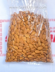 HẠT HẠNH NHÂN SỐNG 1KG - CÓ VỎ LỤA, NGUYÊN HẠT, LÀM SỮA, MÓN NƯỚNG