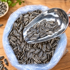 HẠT HƯỚNG DƯƠNG RANG CHÍN NGUYÊN VỎ 1KG – VỎ ĐEN SỌC TRẮNG