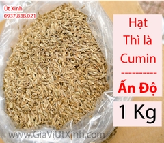 HẠT THÌ LÀ CUMIN 1KG – CUMIN WHOLE ẤN ĐỘ – HẠT XIROM NGUYÊN CHẤT