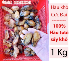 HÀU KHÔ (SIZE CỰC ĐẠI) 1KG - HÀU TƯƠI SẤY KHÔ - BIG DRY OYSTERS