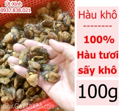 HÀU KHÔ (SIZE ĐẠI) 100G - 250G - 500G - HÀU TƯƠI SẤY KHÔ - DRY OYSTERS