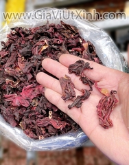 HOA ATISO ĐỎ KHÔ (NGUYÊN BÔNG) 500G- 1KG - HOA BỤP GIẤM- HIBISCUS