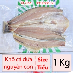 KHÔ CÁ DỨA NGUYÊN CON (SIZE TIỂU) 1KG - ĐẶC SẢN CÀ MAU