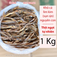 KHÔ CÁ LÌM KÌM (CÁ SỤN SỊN) NGUYÊN CON 1KG - CHIÊN GIÒN, TRỘN GỎI XOÀI