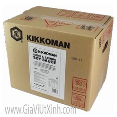 NƯỚC TƯƠNG NHẬT BẢN 18 LÍT - KIKKOMAN SHOYU - JAPAN LIGHT SOY SAUCE