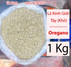 LÁ OREGANO KHÔ (LÁ KINH GIỚI TÂY) 500G – 1KG – OREGANO LEAVES NHẬP KHẨU