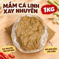 MẮM CÁ LINH XAY NHUYỄN 1KG – NẤU LẨU MẮM, BÚN MẮM