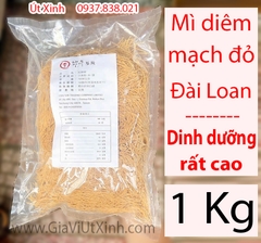 MÌ DIÊM MẠCH ĐỎ ĐÀI LOAN 1KG - MÌ RED QUINOA THƠM NGON, DINH DƯỠNG CAO